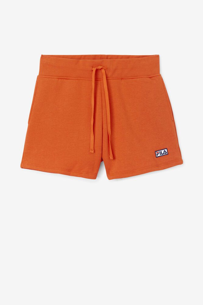 Fila Shorts Dame Orange Diara Høj Rise SOA-730591